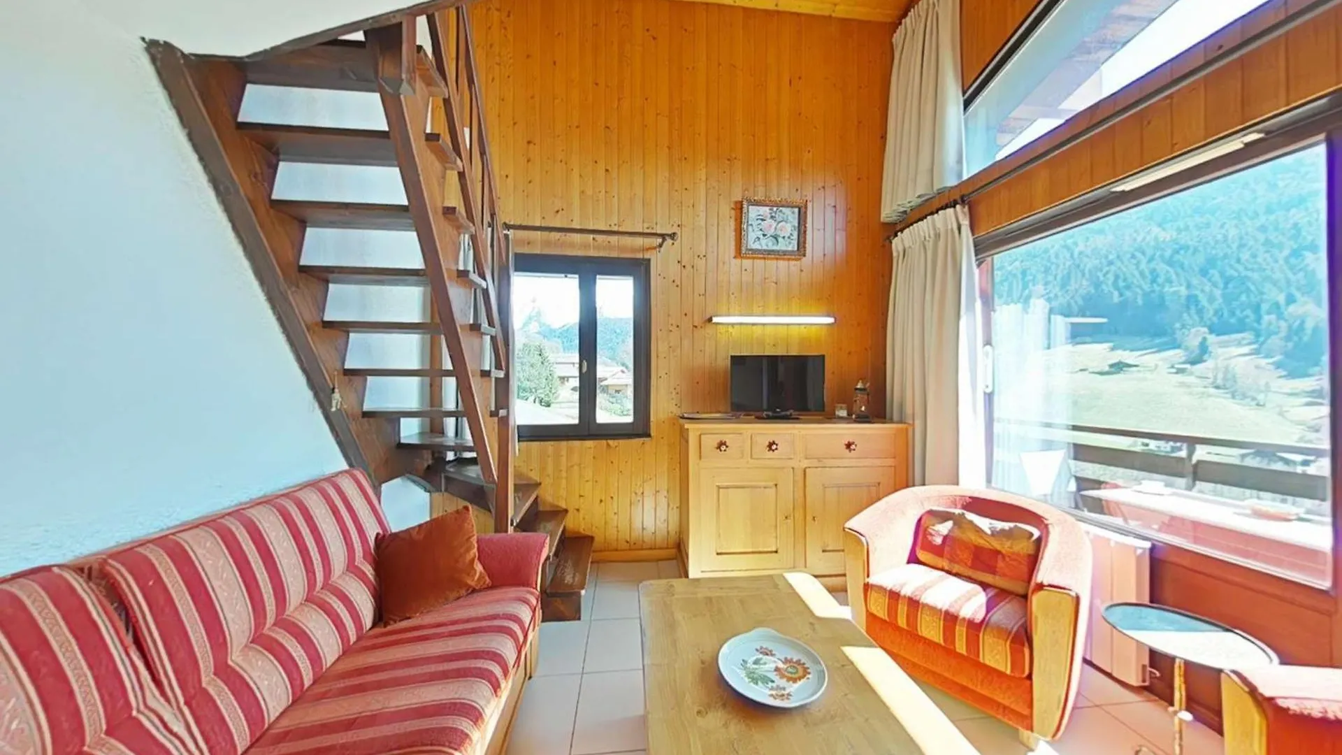 Ferienwohnung Superbe Appt 5 Pieces, 8 Couchages, Cheminee, Balcon Sud, Au Grand-Bornand - Fr-1-241-197 Le Grand-Bornand